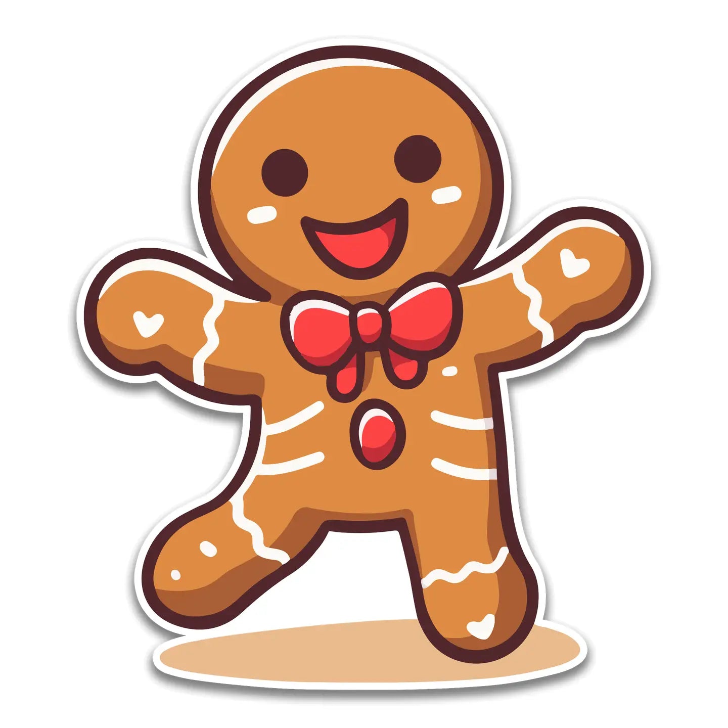 SWF - Gingerbread Man Sticker