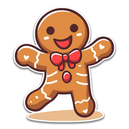 SWF - Gingerbread Man Sticker