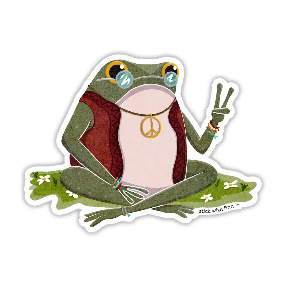 SWF - Hippie Frogson Sticker