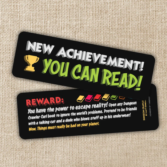 KOT - New Achievement You Can Read Bookmark