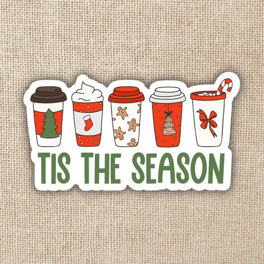 KOT - Tis the Season Coffee Cups Sticker