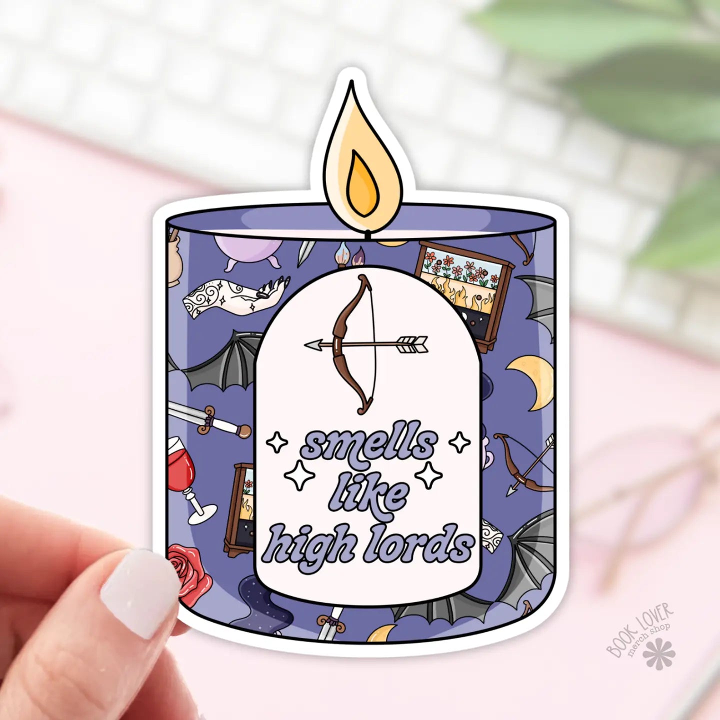 BLM - Smells Like Acotar Candle Stickers