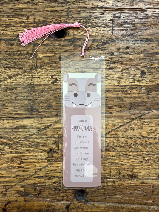 BOOKMARK - Hippopotamus