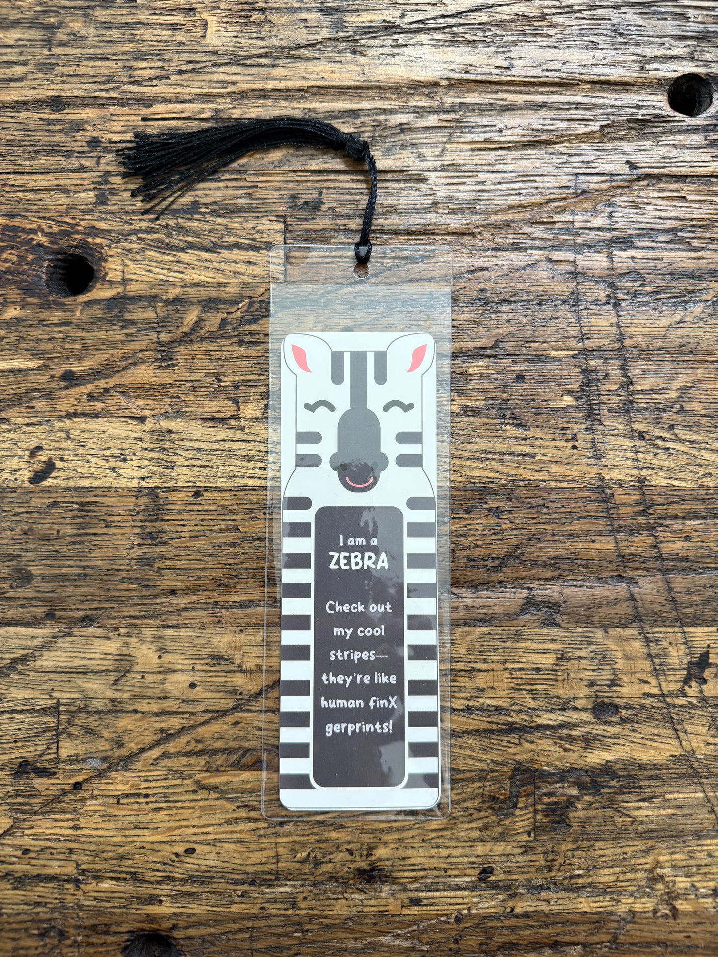 BOOKMARK - Zebra