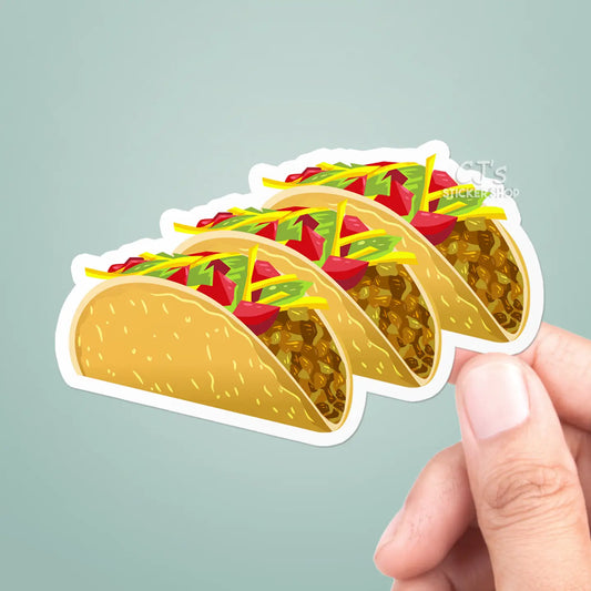 CJ - Tacos Sticker