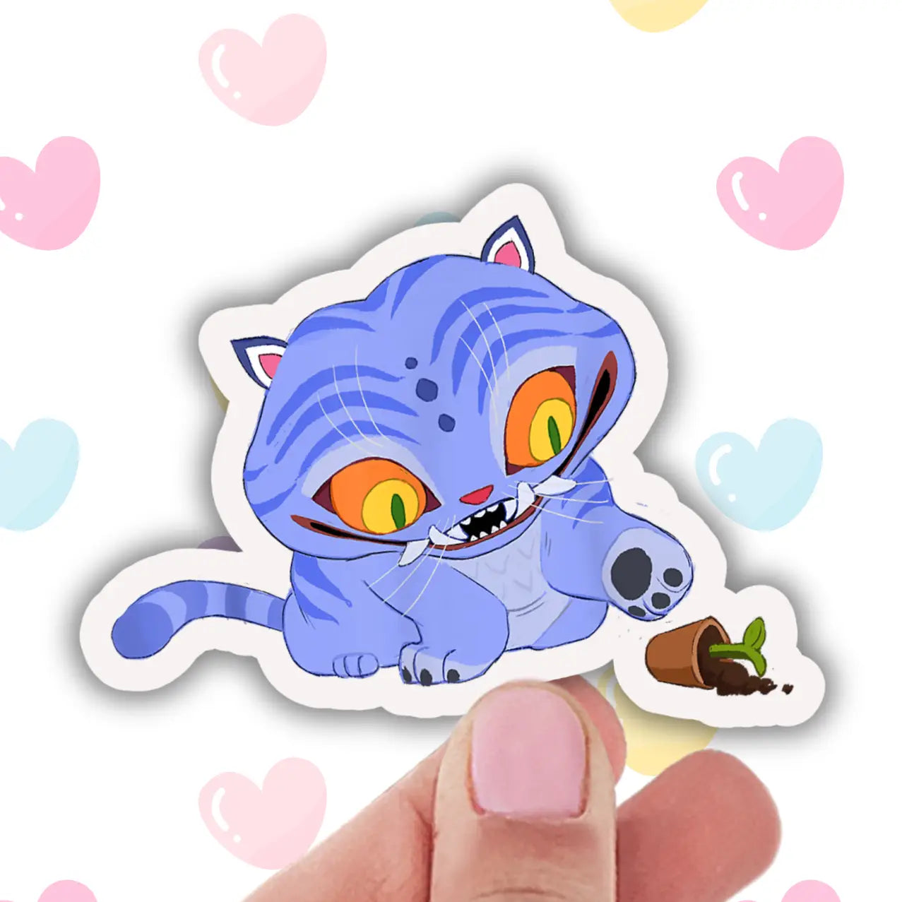 LLS - Cute Kawaii Tiger Sticker