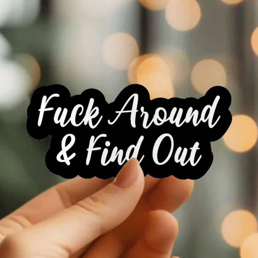 MMT - Funny FAFO sticker