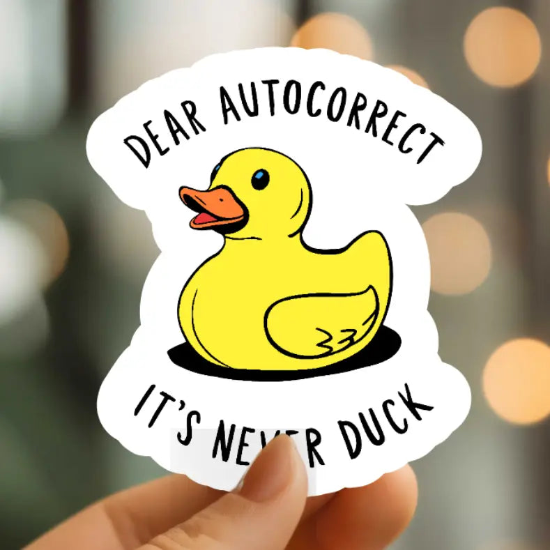 MMT - Funny It’s Never Duck sticker