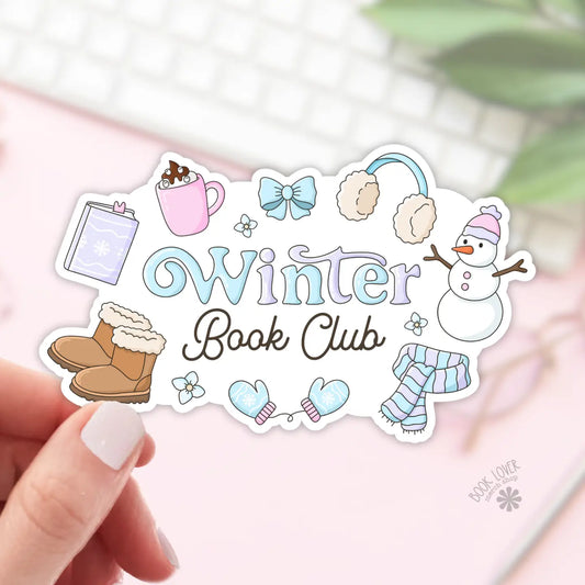 BLM - Winter Book Club Sticker