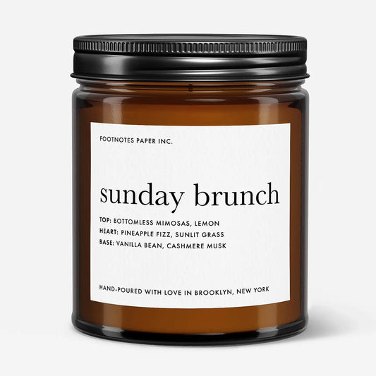 FN - Sunday Brunch Candle | Mimosa, Pineapple, Vanilla