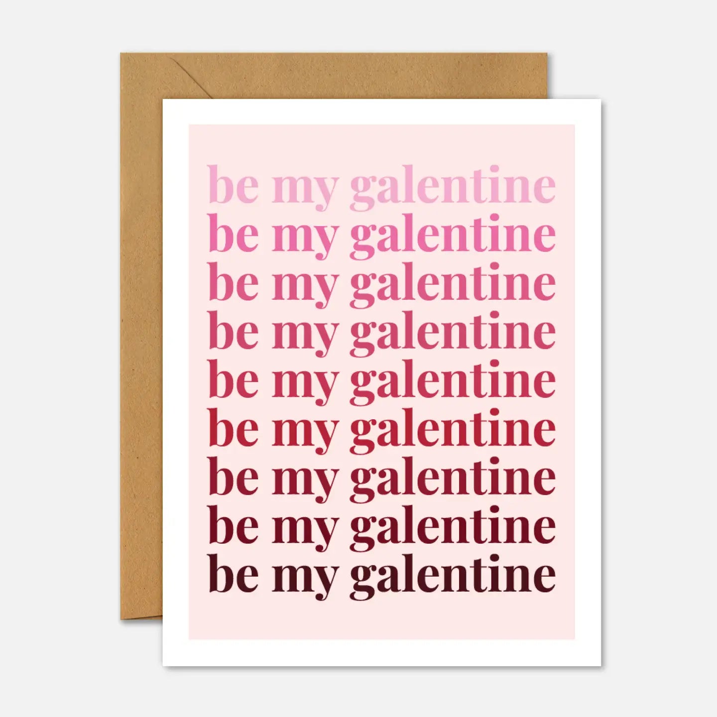 FN - Be My Galentine Gradient - Galentine's Day Card
