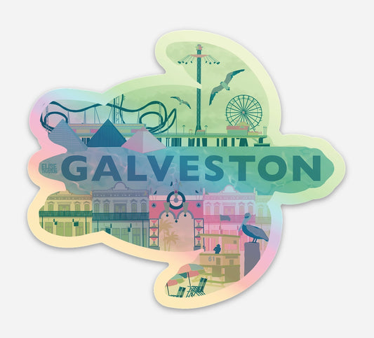 HA.BA - Holographic Galveston Turtle