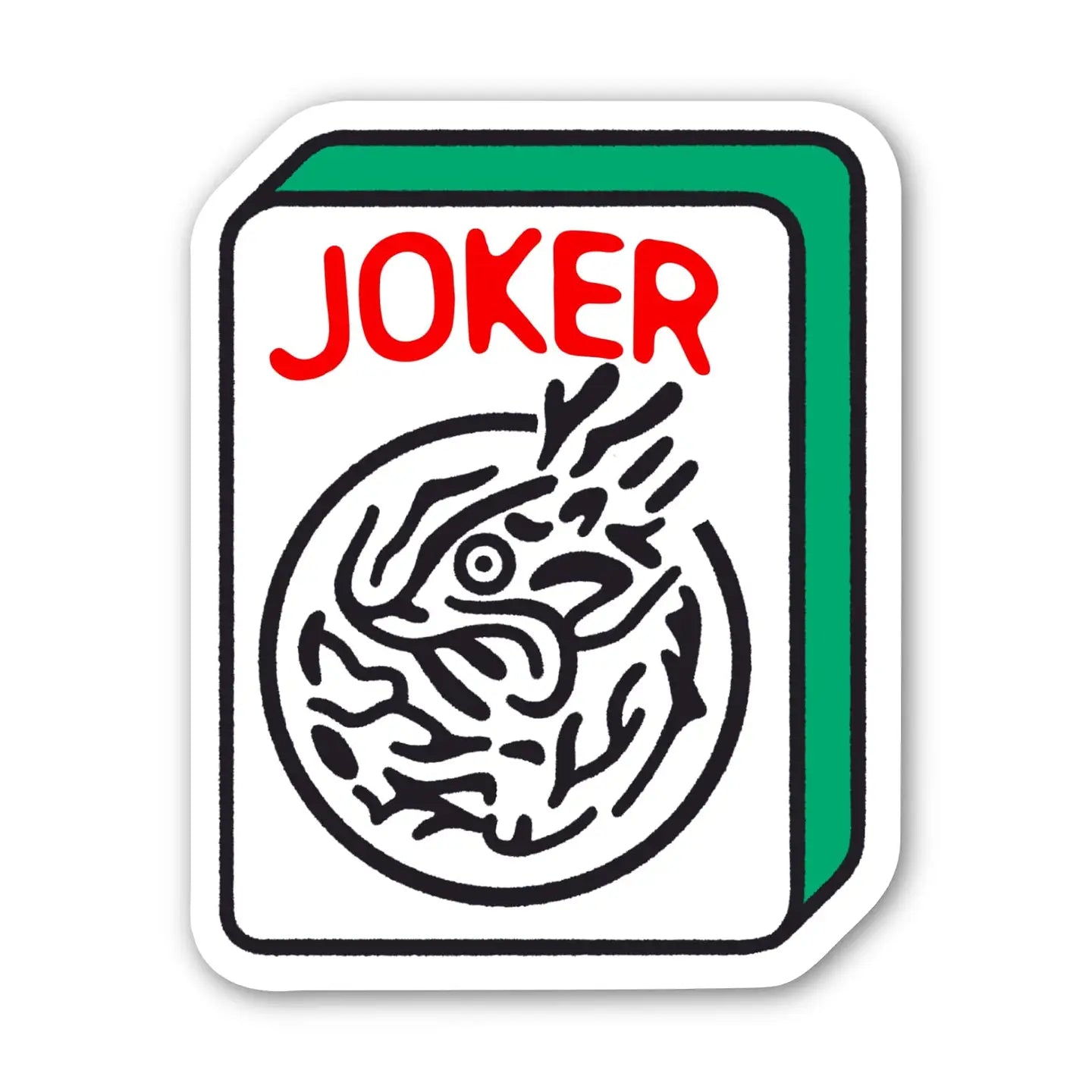 BM - Joker Tile Mahjong Sticker