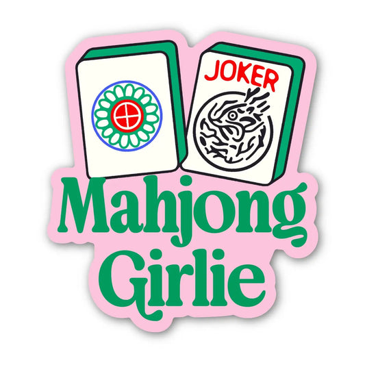 BM - Mahjong Girlie Tile Mahjong Sticker