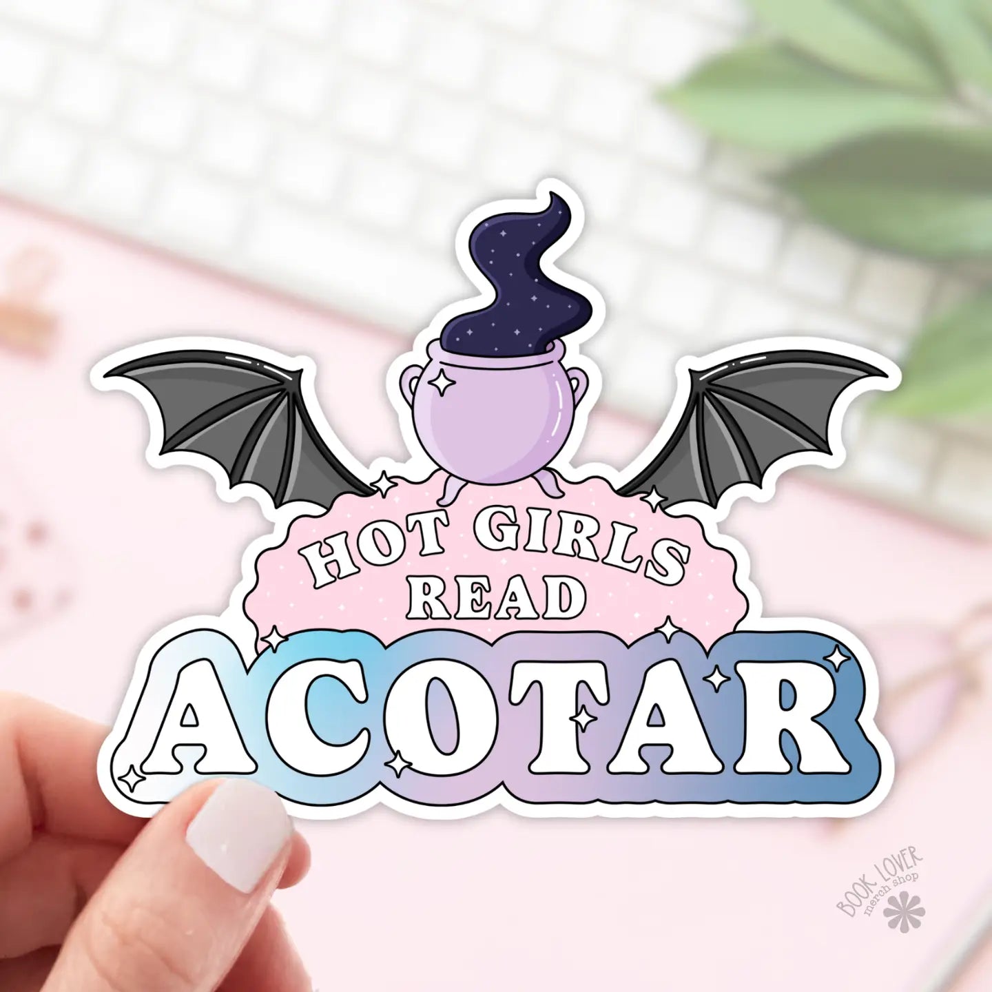 BLM - Hot Girls Read Acotar Sticker