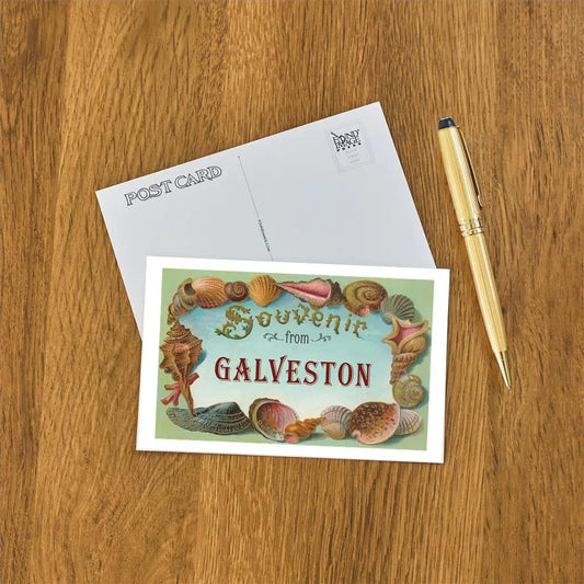 FIP - Postcard TX-661 Souvenir from Galveston, Texas