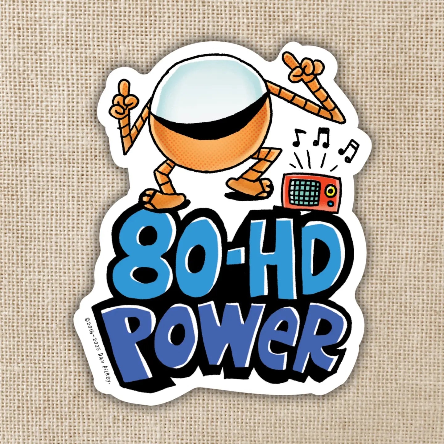 KOT - 80-HD Power Sticker | Dog Man
