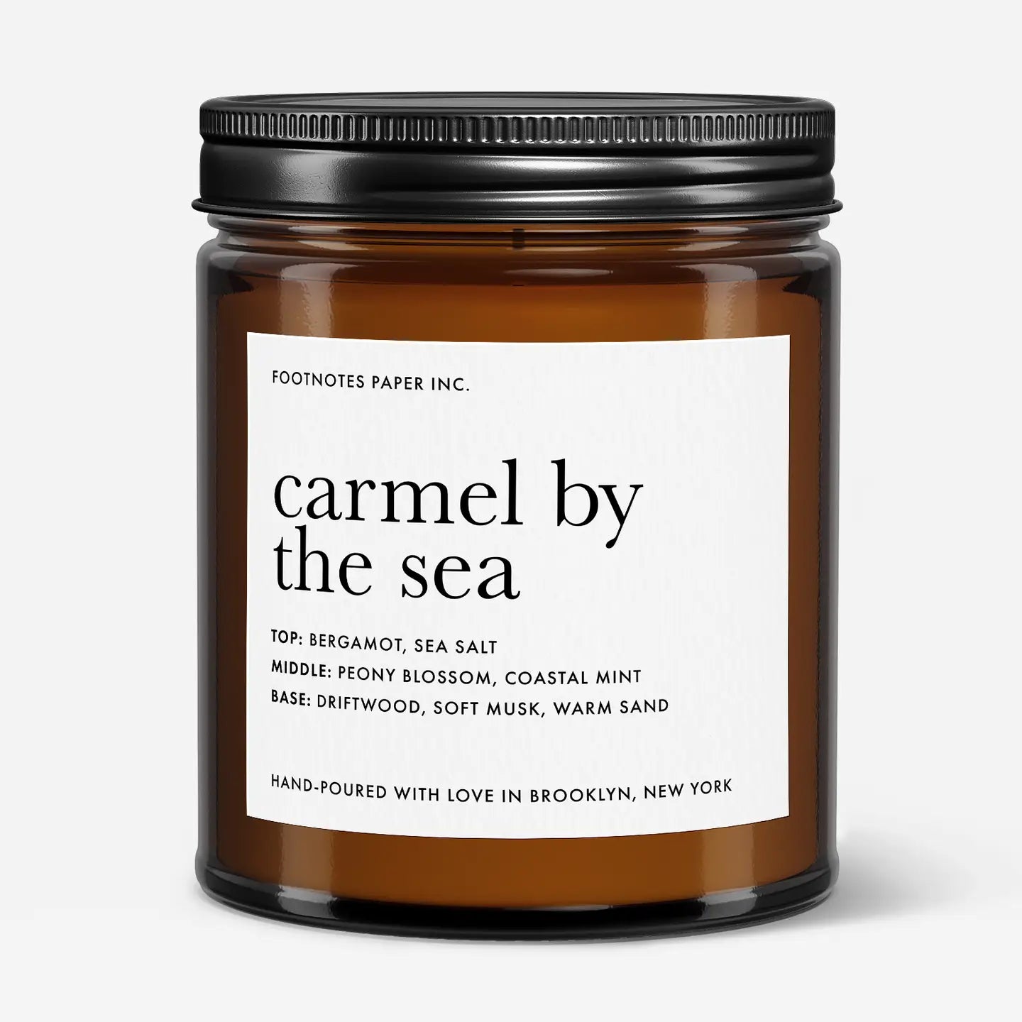 FN - Carmel By the Sea - Bergamot Peony and Sea Salt Soy Candle