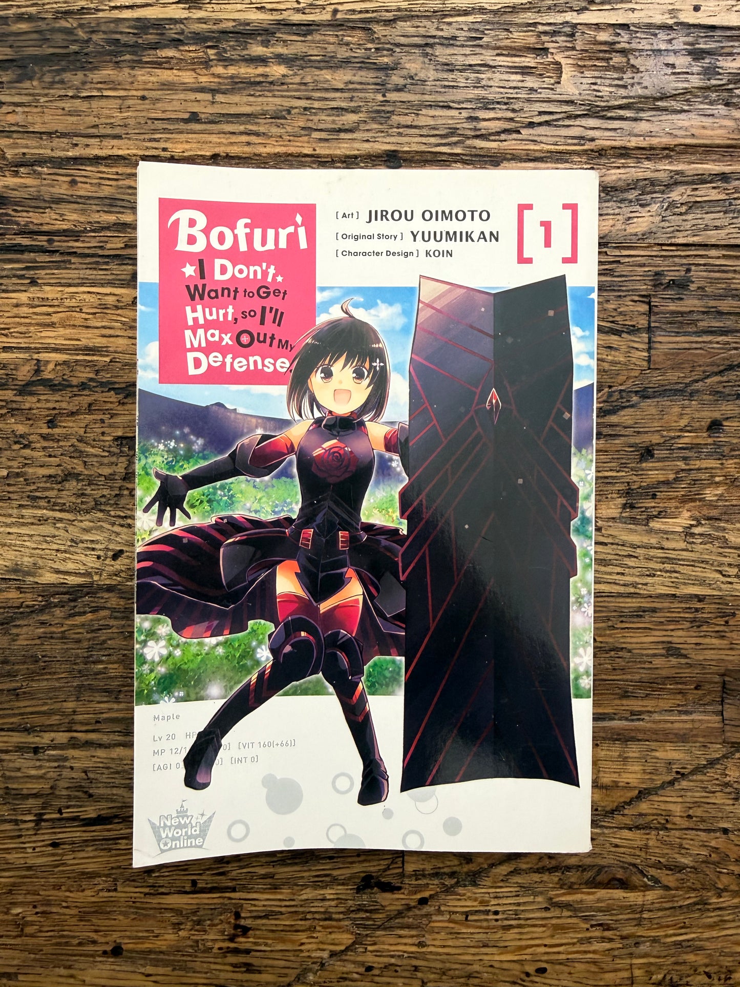 Used - Bofuri: I Don't Want to Get Hurt, so I'll Max Out My Defense. Light Novels, Vol. 1