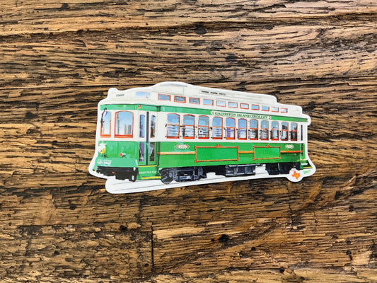 STICKER - Galveston Island Trolley