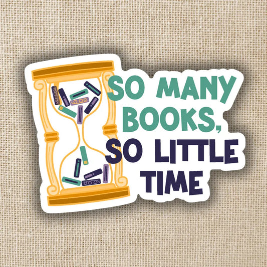 KOT - So Many Books So Little Time Sticker