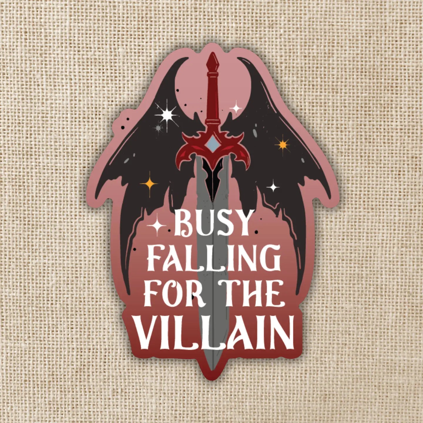 KOT - Busy Falling For the Villain Sticker