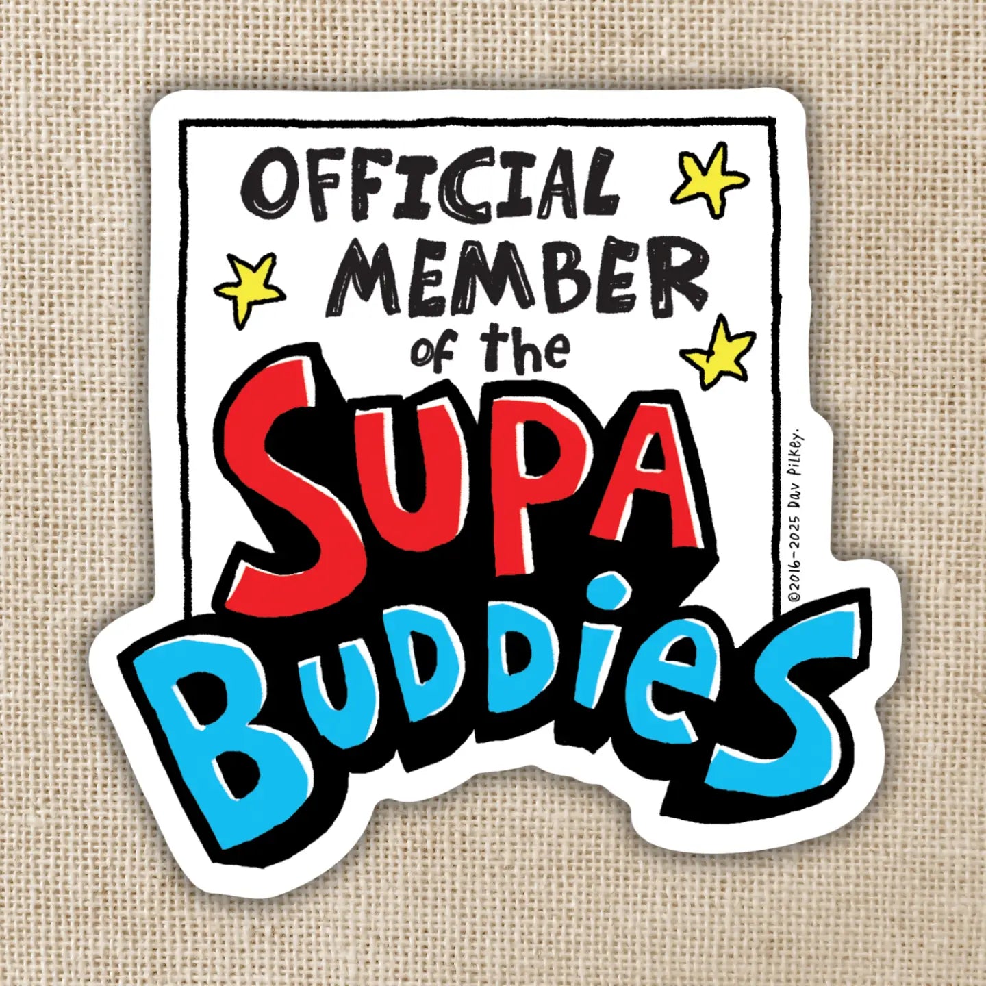 KOT - Supa Buddies Official Member Sticker | Dog Man