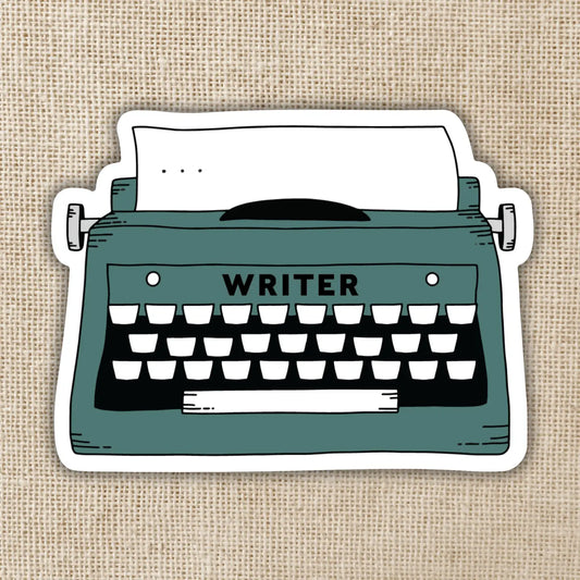 KOT - Vintage “Writer” Typewriter Sticker