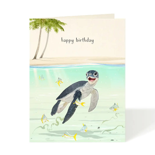 FD - Baby Sea Turtle Greeting Card