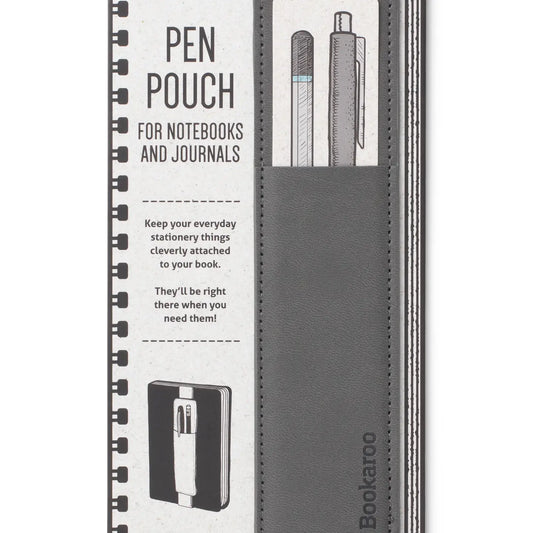 IU - Bookaroo Pen Pouch - Charcoal