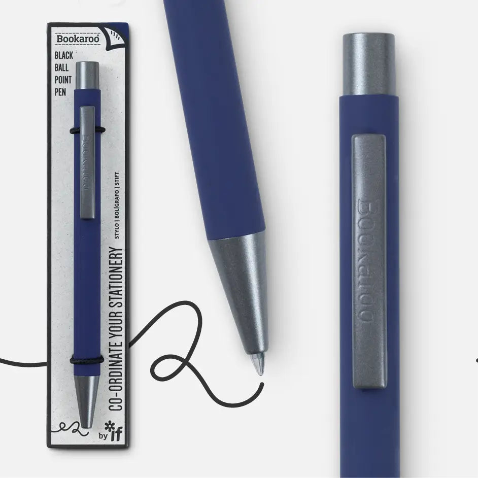 IU - Bookaroo Pen - Navy Blue