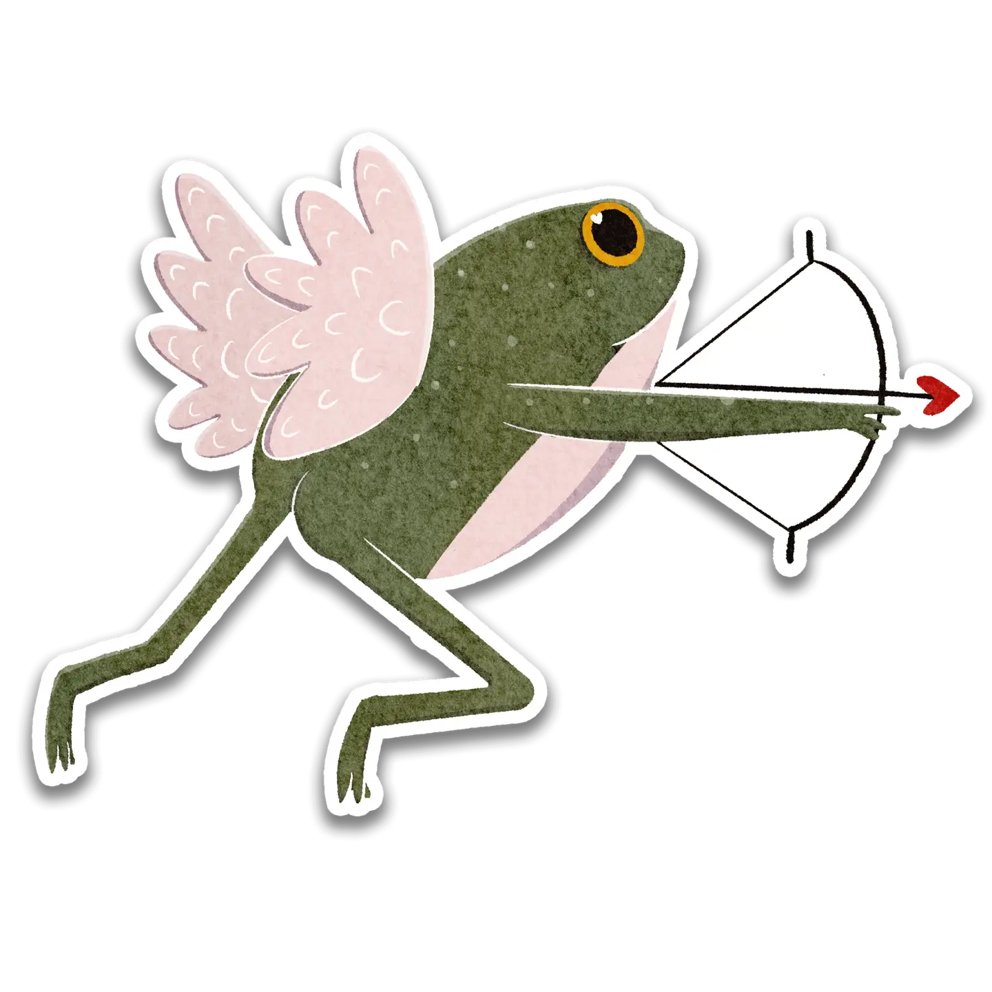 SWF - Cupid Frog Sticker