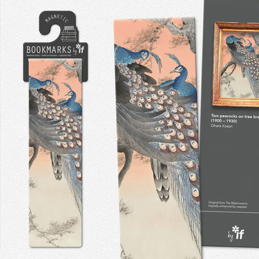 IU - Classics Bookmarks Two Peacocks