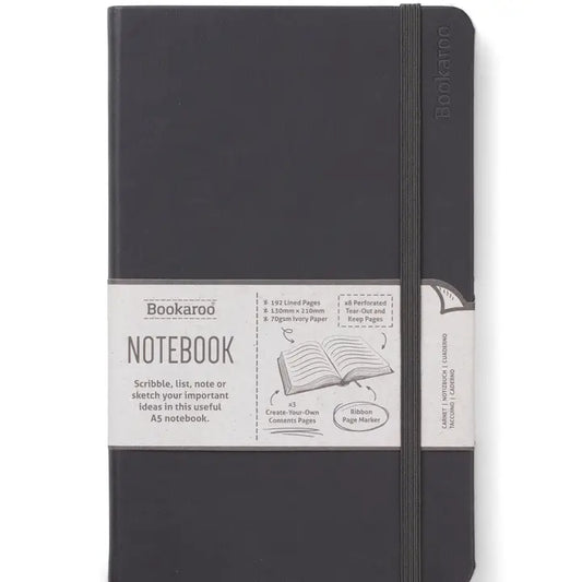 IA - Bookaroo A5 Notebook Black