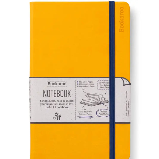 IA - Bookaroo A5 Notebook Mustard