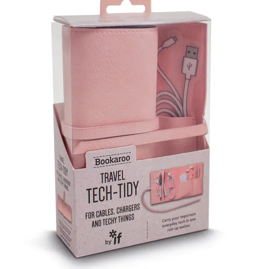 IU - Bookaroo Travel Tech Tidy pink