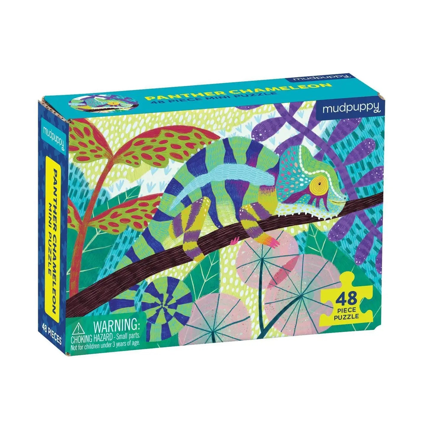 CN - Panther Chameleon 48 Piece Mini Puzzle