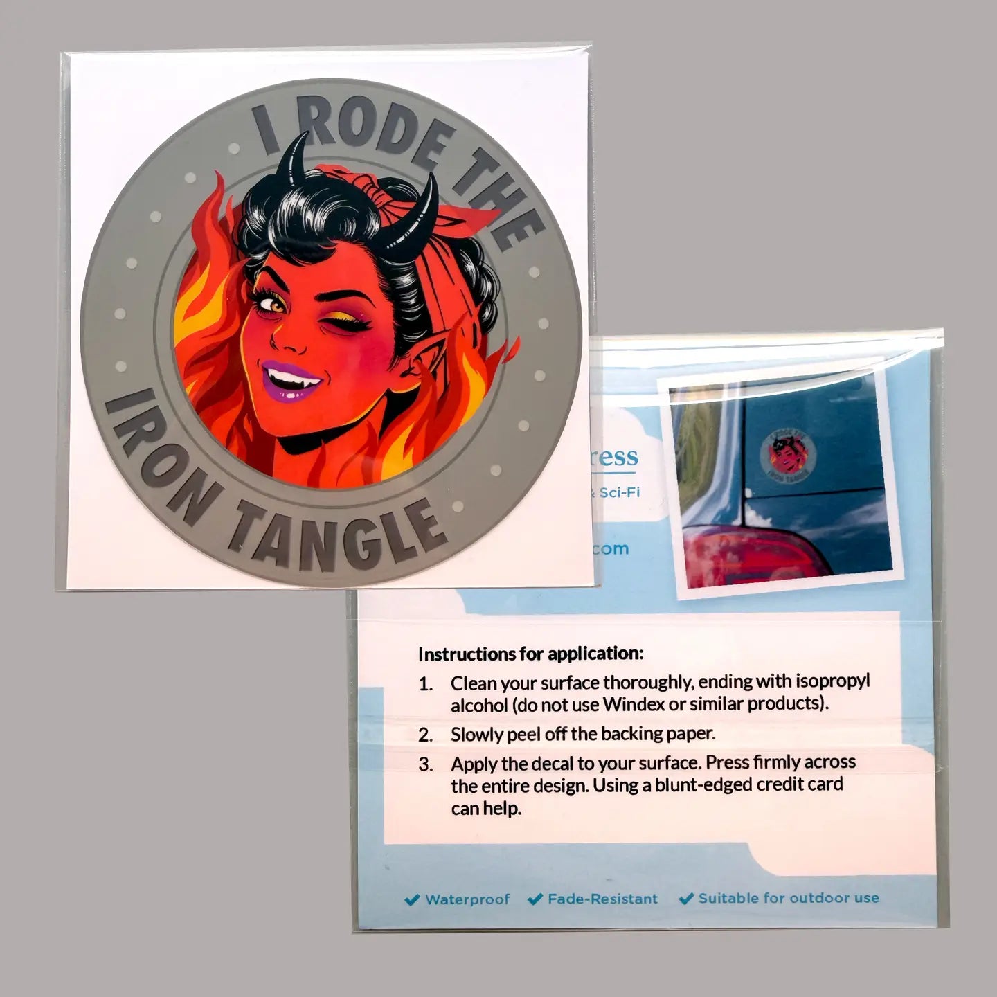 IE - Dungeon Crawler Carl Fire Brandy Decal