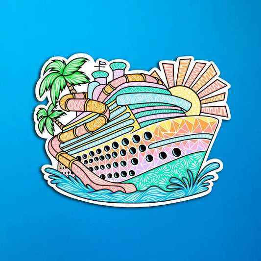 ZD - Cruise Ship Sticker