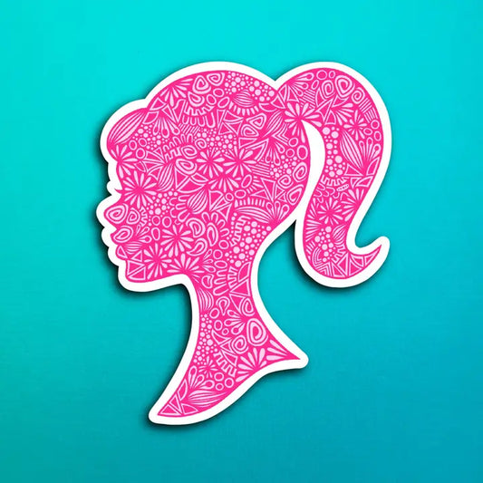 ZD - Miss Barb Sticker (Waterproof)