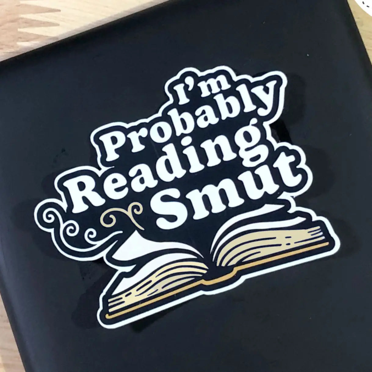 BT - Probably Reading Smut Sticker, 3"