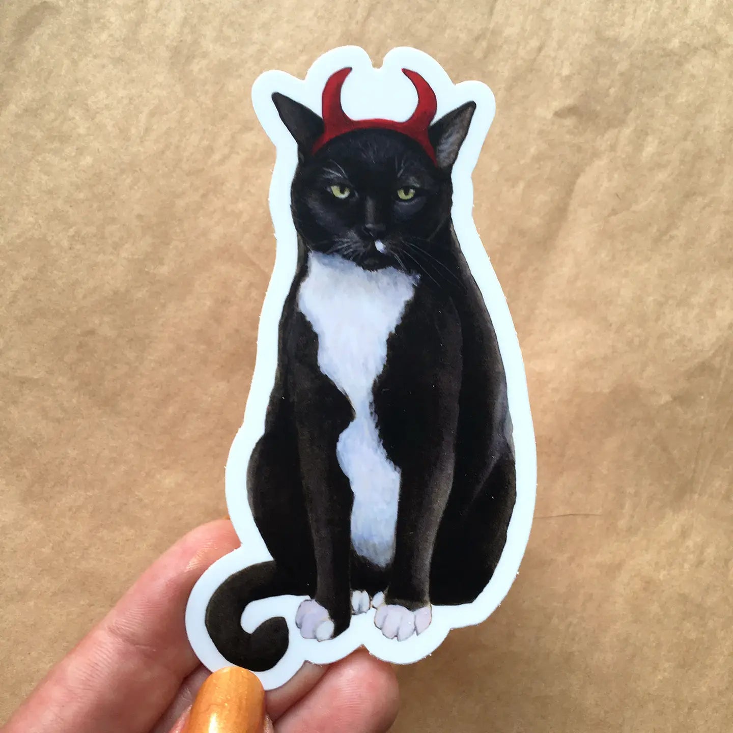 ARMI - Cat Devil Vinyl Sticker
