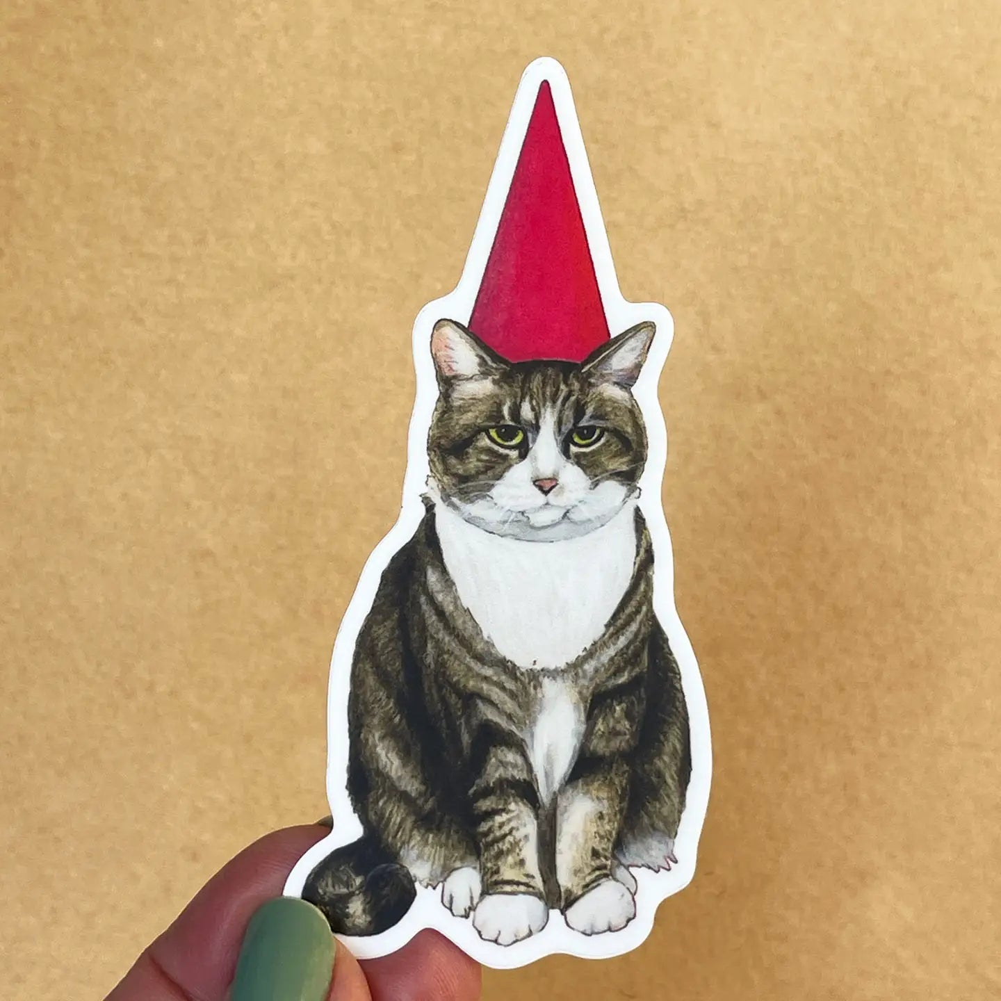ARMI - Cat Gnome Vinyl Sticker