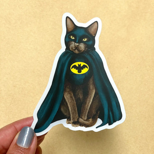 ARMI - Superhero Cat Man Vinyl Sticker