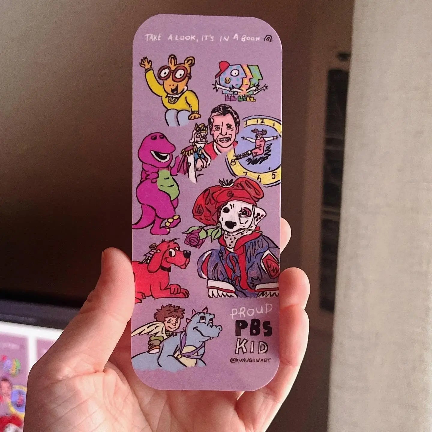 KV - Proud Pbs Kid Bookmark
