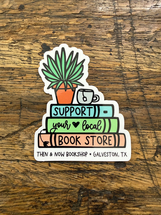 ASC - Support Your Local Bookstore Vinyl Sticker