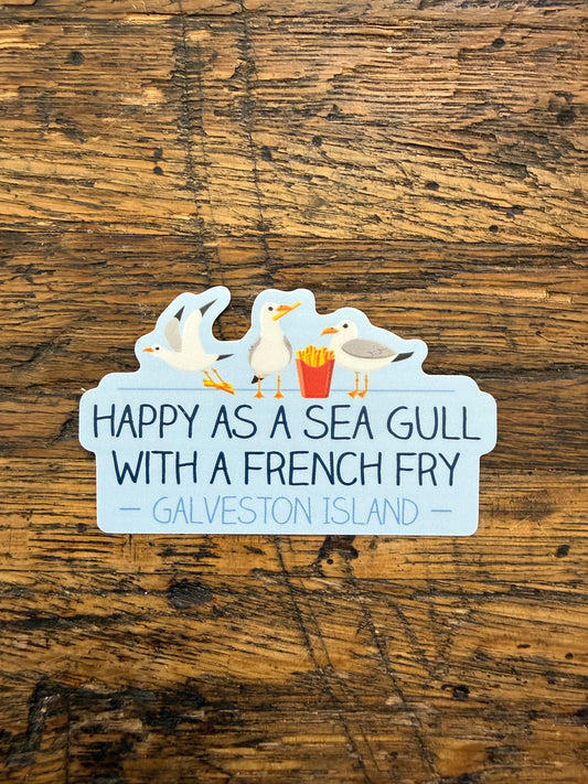 SS - Custom Sea Gull w/ French Fry Sticker