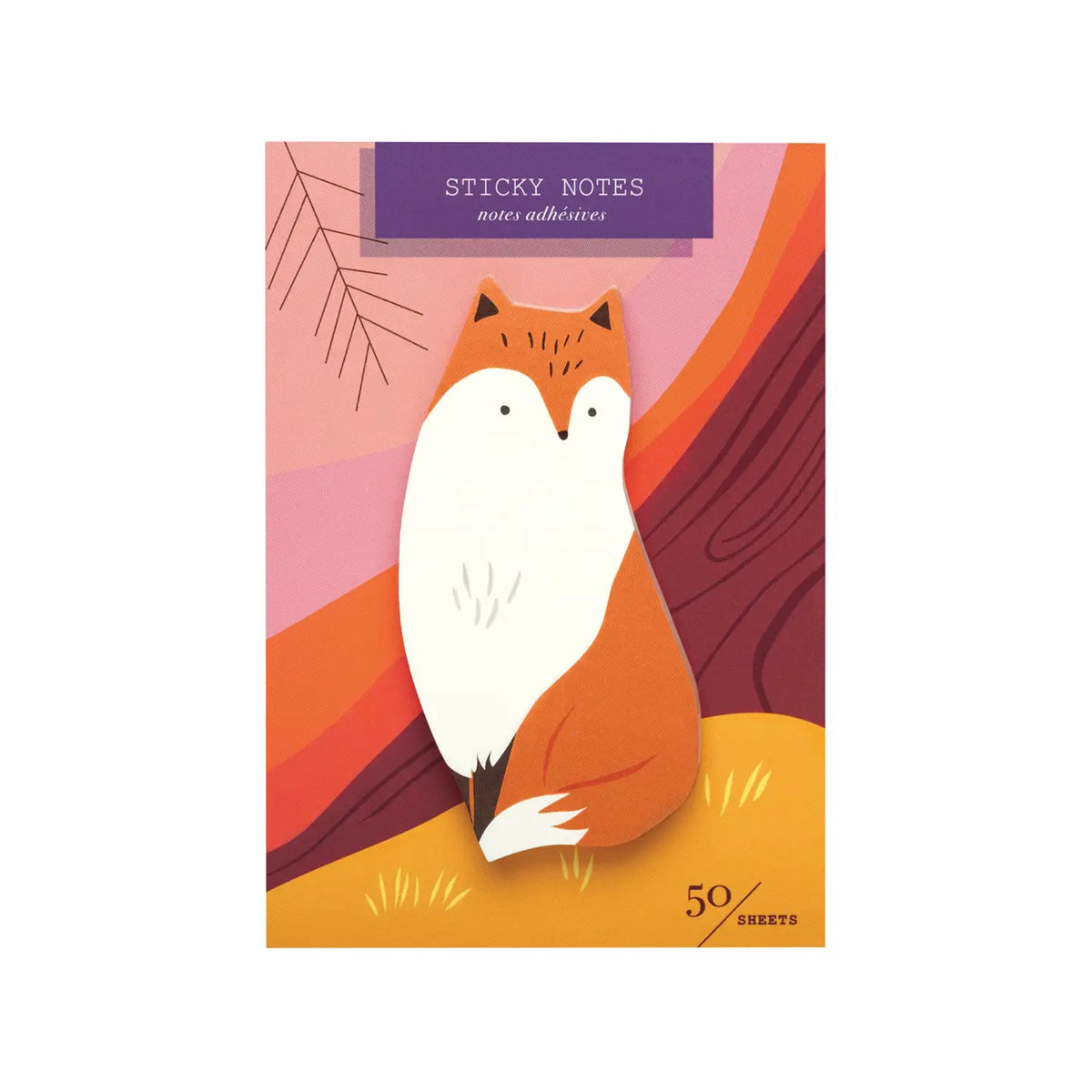 GOAW - Fox Die Cut Sticky Notes
