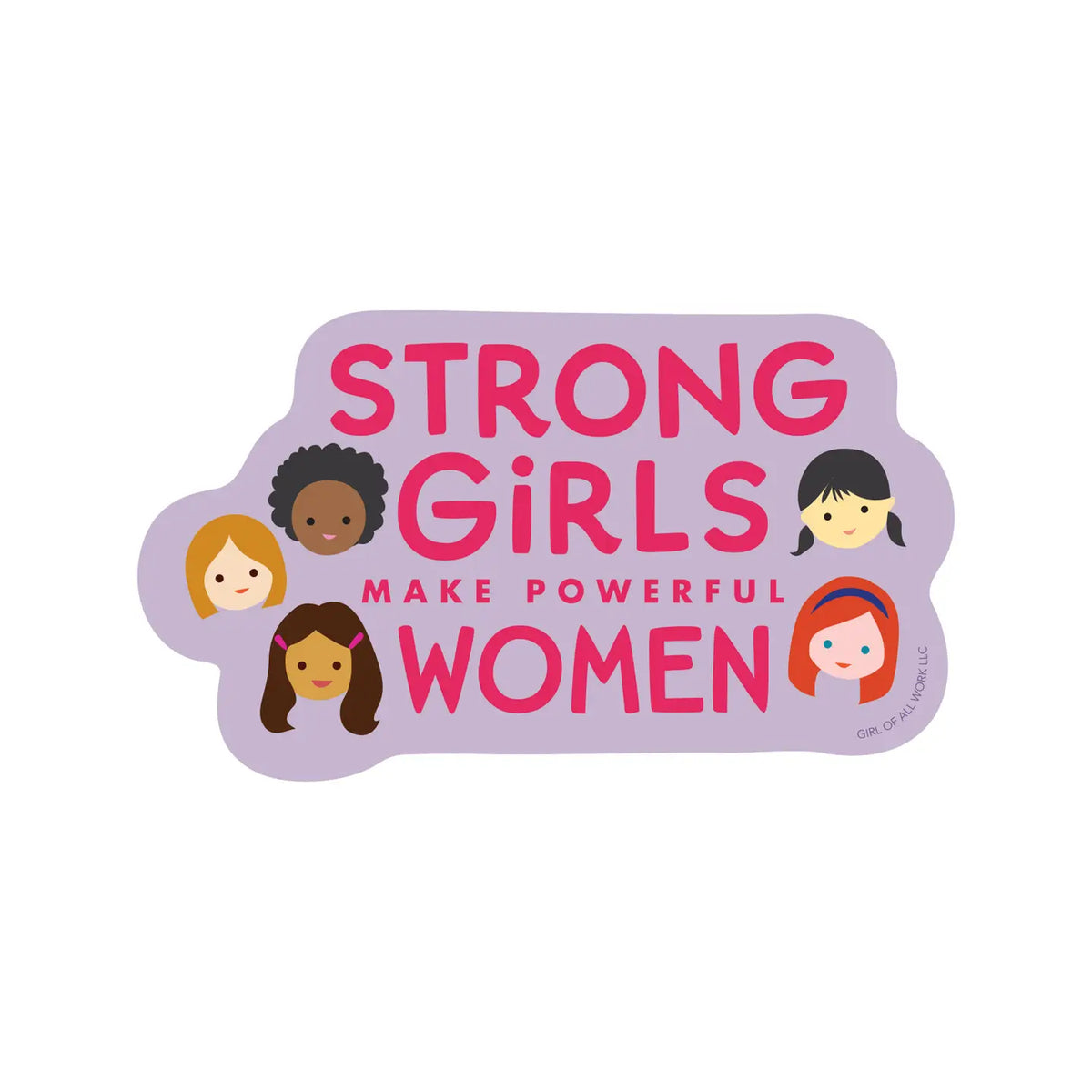 GOAW - Girl Power Vinyl Sticker