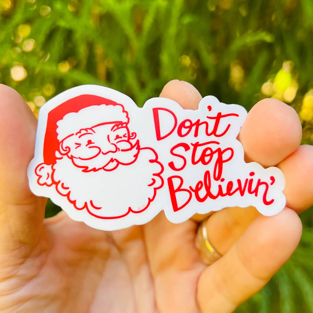 UDSS - Don't Stop Believin' Sticker
